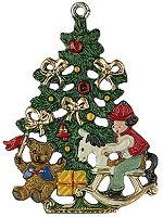 Christmas Tree with Rocking Horse