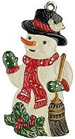 Snowman with Broom