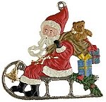 Santa on Sled