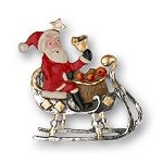 Santa on Sleigh